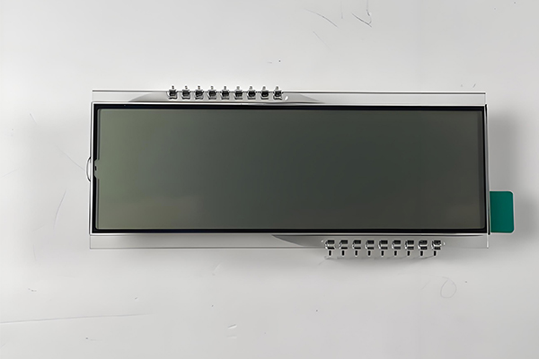 TN LCD mode operation diagram showing twisted nematic liquid crystal alignment